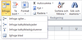 Komma igång med Om du har använt Microsoft Excel 2003 länge har du säkert frågor om var du hittar kommandon och verktygsfältsknappar i.