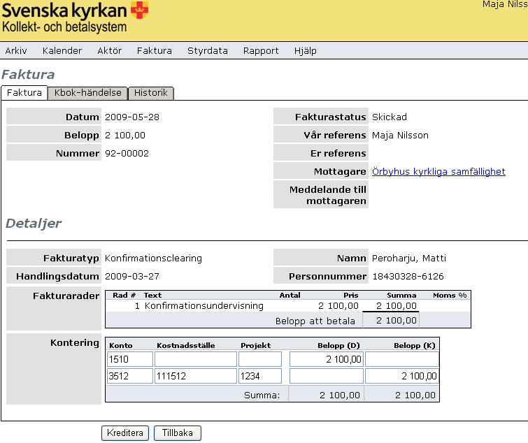 Kreditera