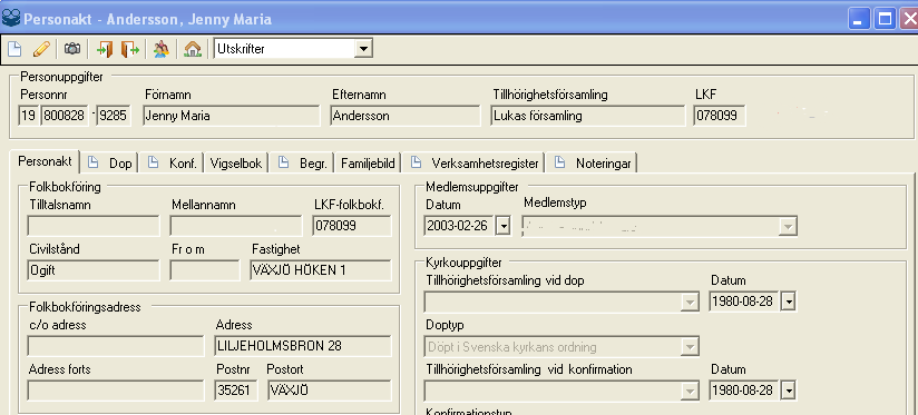 Den äldste har en