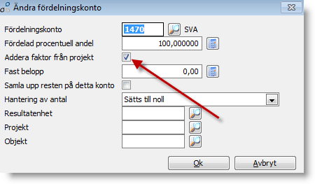 Automatkontering vid successiv vinstavräkning Denna skiljer sig på det vis att de kommer att kontera en vinst utifrån projektets prognos.