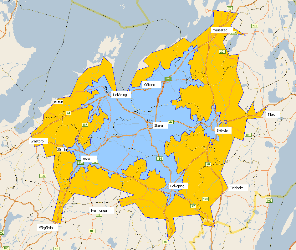 3 Marknadsförutsättningar I detta avsnitt kartläggs de marknadsmässiga förutsättningarna för detaljhandel i Skara kommun.