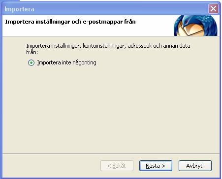 Bordermail E-postkonto med Thunderbird Installation av Thunderbird: Ladda ner Mozilla Thunderbird från http://www.mozilla.org/products/thunderbird och starta installationen.