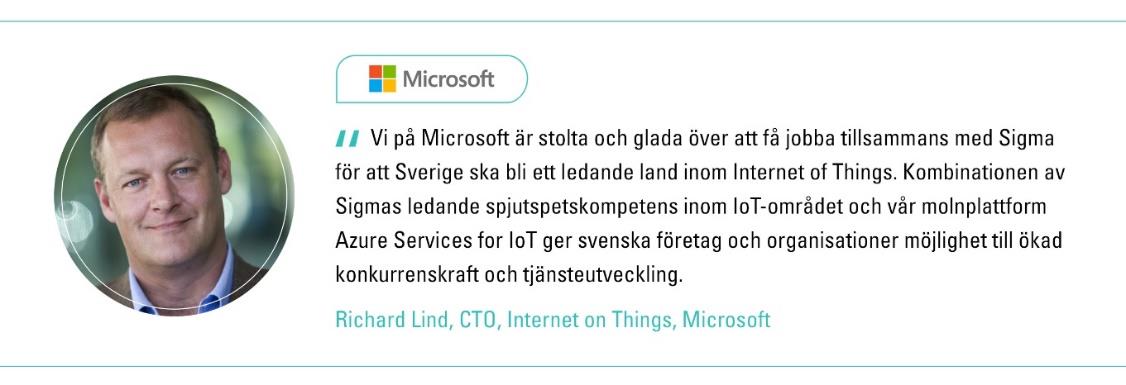 1 INTERNET OF THINGS Internet of Things är den allmänna benämningen på att över 50 miljarder saker kommer vara uppkopplade år 2020 enligt ledande analytiker som Ericsson, Cisco och Gartner, mot ca 10