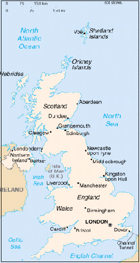 9 Hyresmarknaden i Storbritannien 22 9.1 Allmänt om Storbritannien 23 Befolkning: 59,1miljoner (1999) Huvudstad: London Yta: 244 820 km 2 BNP per capita: $21 200 (1998) Arbetslöshet: 7.