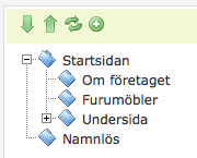 a 1. b c d 2. Texthantering Er nya hemsida är skapad så att ni enkelt ska kunna lägga till nytt innehåll samt redigera de texter som finns.