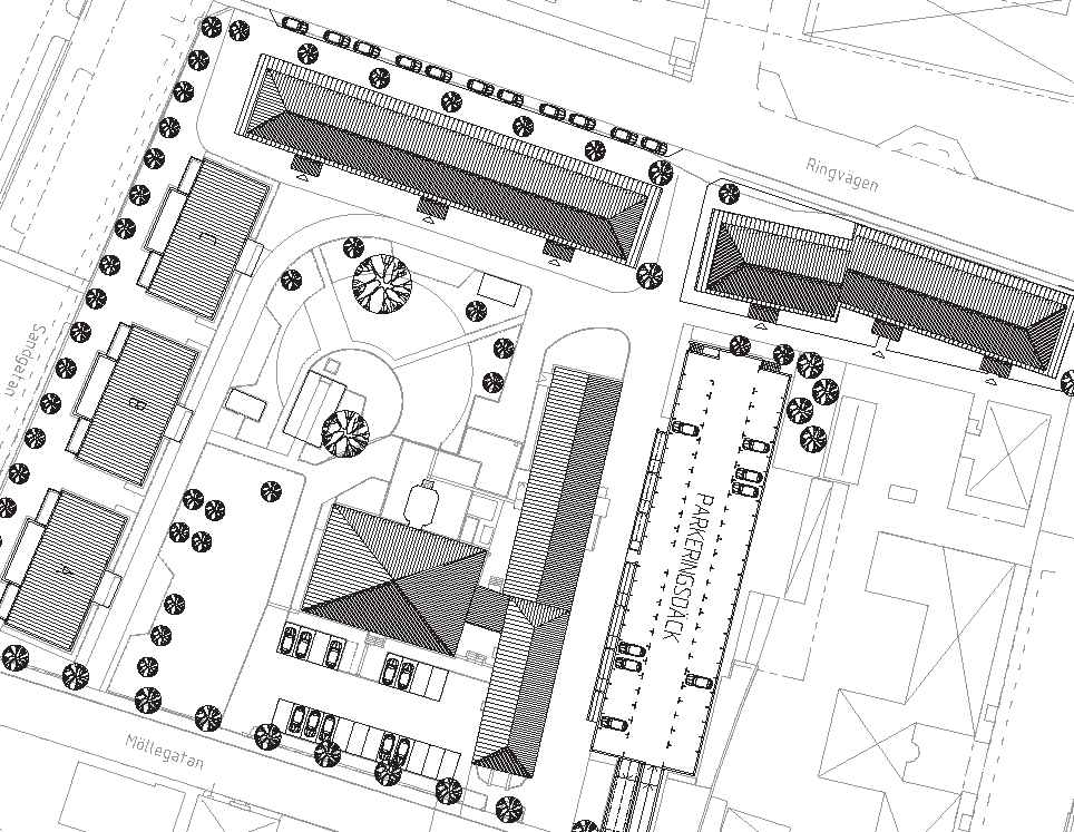 Etapper Projektet är indelat i 3 etapper avseende produktion av bostäderna. Parallellt med detta uppförs ett nytt parkeringshus samt ombyggnation av Möllevägsskolan (gamla skolbyggnaden).