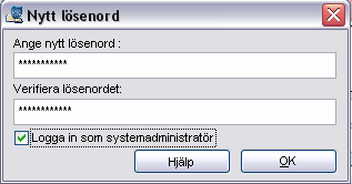 Inloggning som Systemadministratör Att logga in som systemadministratör är inget nytt i Tidbok. Dock uppstår det ofta problem med detta t.ex.