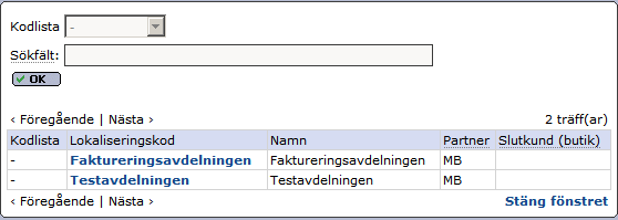 Senast Uppdaterad: 10-11-12 Exder Fristående Svefaktura Sida 12 av 20 Här väljer ni då adresstypen Leveransadress.