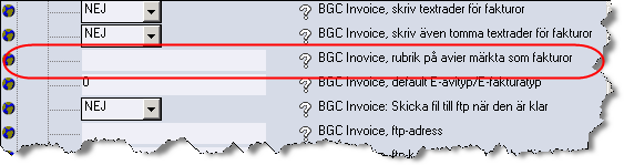 Förändringar i BGC Invoice a. På avier (HK, ÖA) skickas nu email-adress från kunden med om den finns. På fakturor (F) skickas email-adress från kunden om den finns.