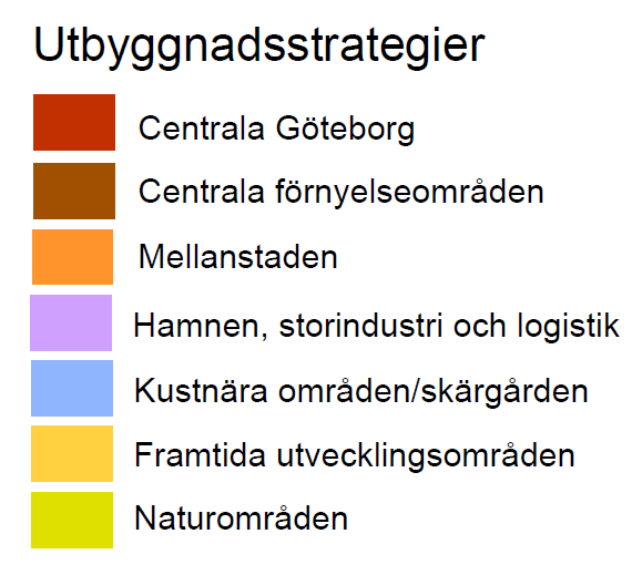 Utgångspunkten är att stärka Göteborgs unika tillgångar, såväl byggda miljöer som natur- och kustområden. Göteborg ska vara en stad där det goda livet är möjligt för alla, både nu och i framtiden.