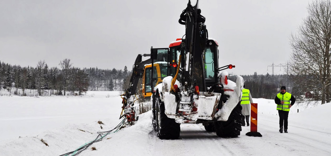 Länk NFK ett bra exempel Mellan Norrköping och Katrineholm, via Finspång, kommer det att grävas ner ca 12 mil fiber. Projektet pågår fram till juni 2013.