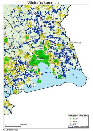 Bredband i Västerås kommun Maarit Nurkkala Länsstyrelsen