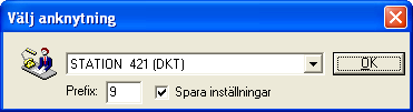 Vid första uppstart kommer den att automatiskt att söka efter alla CT Servers som finns på företagets nätverk. (Detta görs via en så kallad "UDP Broadcast".