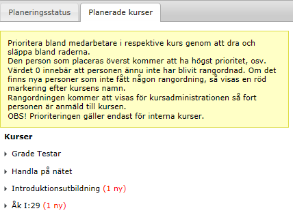 I översikten över dina medarbetare (klicka på enhetens namn för att visa sidan)i fliken Planeringsstatus anges datum och vem som markerat planen som slutförd.