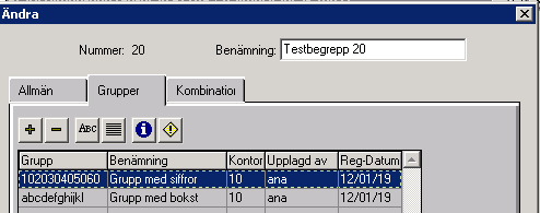 Automatiskt Inlästa: Som man kan se i bilden ovan så ligger den åtgärdade posten fortfarande öppen för ändring genom att knappen Matcha mot faktura visas.