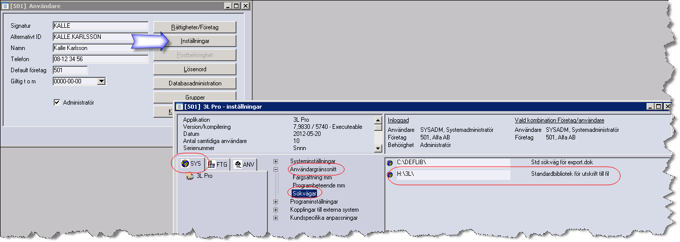 Sätt denna till JA om ni vill börja använda alternativt ID vid inloggning.