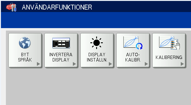 Under Scan kan man ändra lite default Scaninställningar.