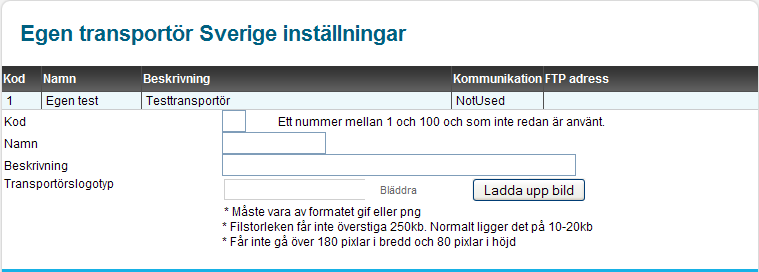 Värdet visas bara på din skärm, och sparas sedan i NEHTA Control Tower i samband med att EDI skickas.
