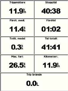 Visa information 3. Välj det antal fält som ska visas (3, 4, 5 eller 6). 4. Välj den information som ska visas i varje fält.