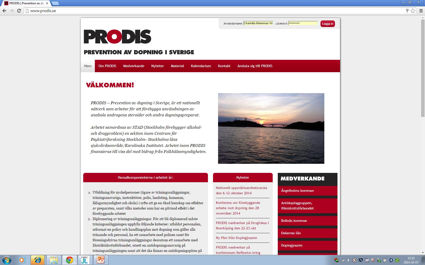 N - Samverkan Antidoping Nätverk Kristianstads kommun Norrbotten Vänersborgs kommun Ängelholms kommun 100 % Ren Träning Kronoberg/100 % Ren Sandvikens kommun Träning Kalmar Bollnäs kommun Arbete mot
