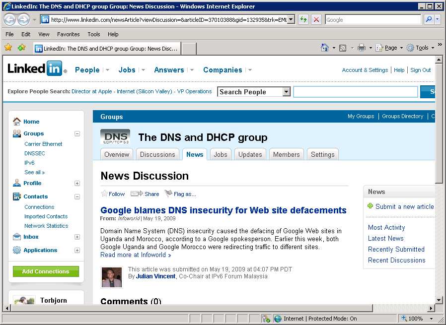 Varför DNSSEC 2007?