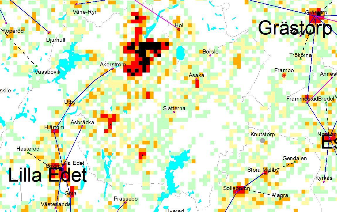 3.2 Trollhättans befolkning och dess geografiska boende Antal invånare i Trollhättans kommun den 31 december 2011 var 55 499. Antal bostäder vi samma tidpunkt var ca 26 550.
