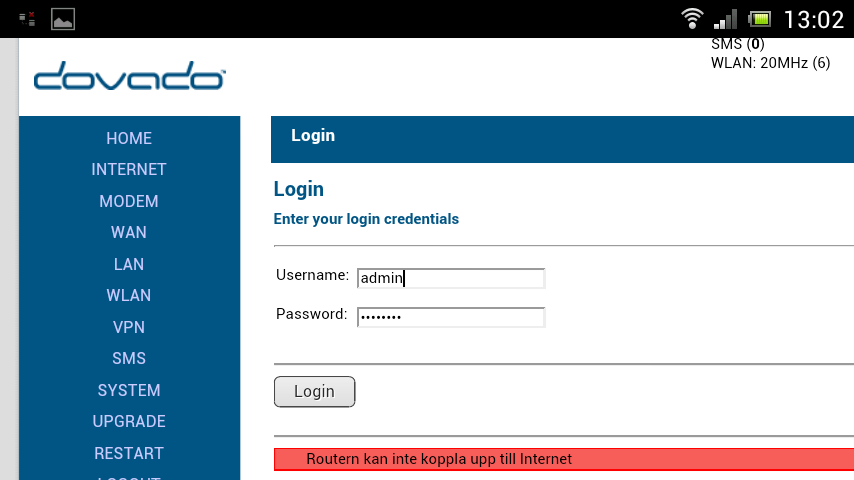 Instruktioner för att ansluta till Polars elsystem via webbläsare.