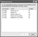 Välj det Windows som används för klienterna och klicka sedan på OK. För klienter med Windows Me, eller 5 För klienter med Windows NT.