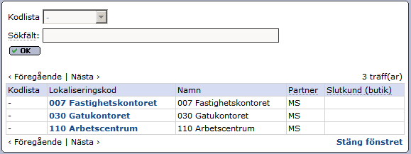 Senast Uppdaterad: 10-06-16 Exder Malmö stad Sida 12 av 19 Ni kan här se er partners huvudadress och även er egen adress.