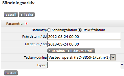 6 För en utförlig beskrivning av sökfavoriter, se dokumentet Sökfavoriter som finns på Pacsoft Onlines hjälpsida. 1.