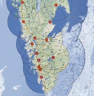 Ett komplement till hemladdning Nio snabbladdare