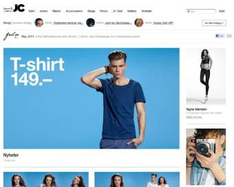 RNB Retail and Brands Vi har utvecklat och supportat polarnopyret.se, jc.se, brothers.se och sisters.se sedan 2009.