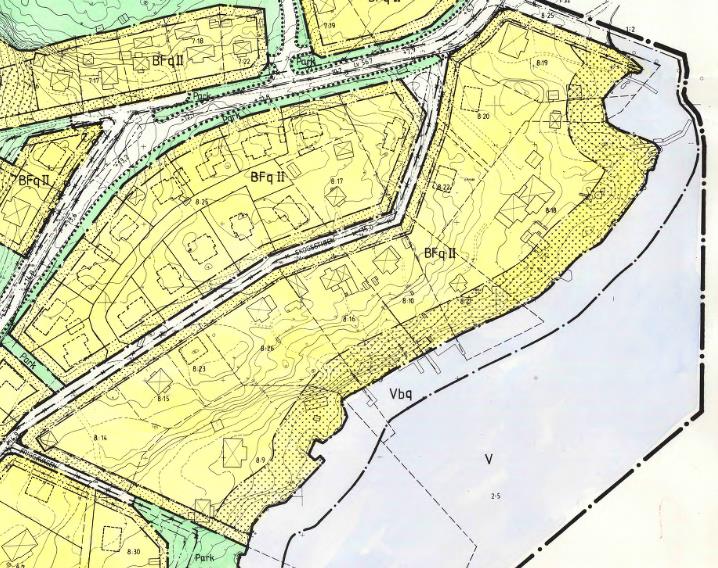 NACKA TINGSRÄTT DOM F 1092-13 8 Ur detaljplanen (stadsplan 0136-P88/0622); kartutsnitt och aktuell bestämmelse Detaljplanebestämmelsen 5 medger i sitt första led visst utrymme för bedömning avseende