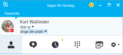 Din närvaro stör ej Om kontakten som försöker ringa dig finns i gruppen Vänner och familj eller