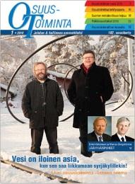 Osuustoiminta-lehti Ekonomiskt - kooperativ tidskrift Riktar sig till de förtroendevalda,