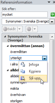 Rättstavning och språkkontroll - Automatisk grammatikkontroll Automatisk grammatikkontroll Grammatikkontrollen känner av ofullständiga meningar, långa meningar och ord som är ålderdomliga och