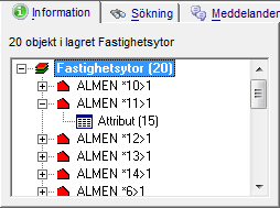 Informationsfönstret I mitten av informationspanelen finns ett fönster som används för information från Solen Pro till användaren.