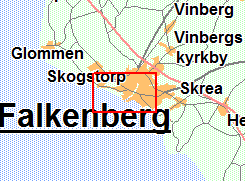 Fliken Sökning listar alla sökningar som är kopplade till den öppna kartan. Vilka sökningar som finns styrs av Solens administratör. Läs mer i avsnitten Sökningar, Dynamisk urvalshantering.