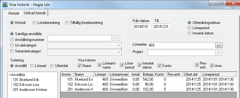 För korrekt avstämning ska eventuella värden i ackumulator 111 räknas bort annars har du ett för högt värde i ackumulator 111 i jämförelse mot ruta 50 Avgiftspliktig bruttolön utan förmåner på Det är