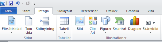 Med Office 2010 följer ny Smart-Art grafik med många nya bildlayouter som hjälper dig att illustrera ditt budskap. 1.