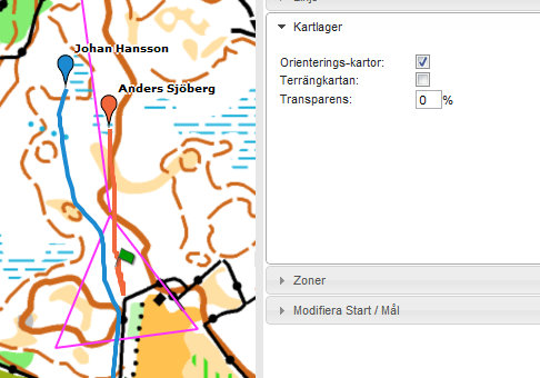 till vänster i kartförnstret.