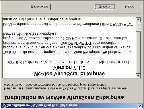 Installera programmet Dialogrutan Netopsystems FEAD Optimizer öppnas. Figur 1-2. Netopsystems FEAD Optimizer OBS! Det kan ta några minuter att återskapa filerna.