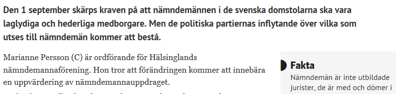 En påtaglig skillnad mot rapporteringen som handlar om SD är att den här publiciteten allra främst