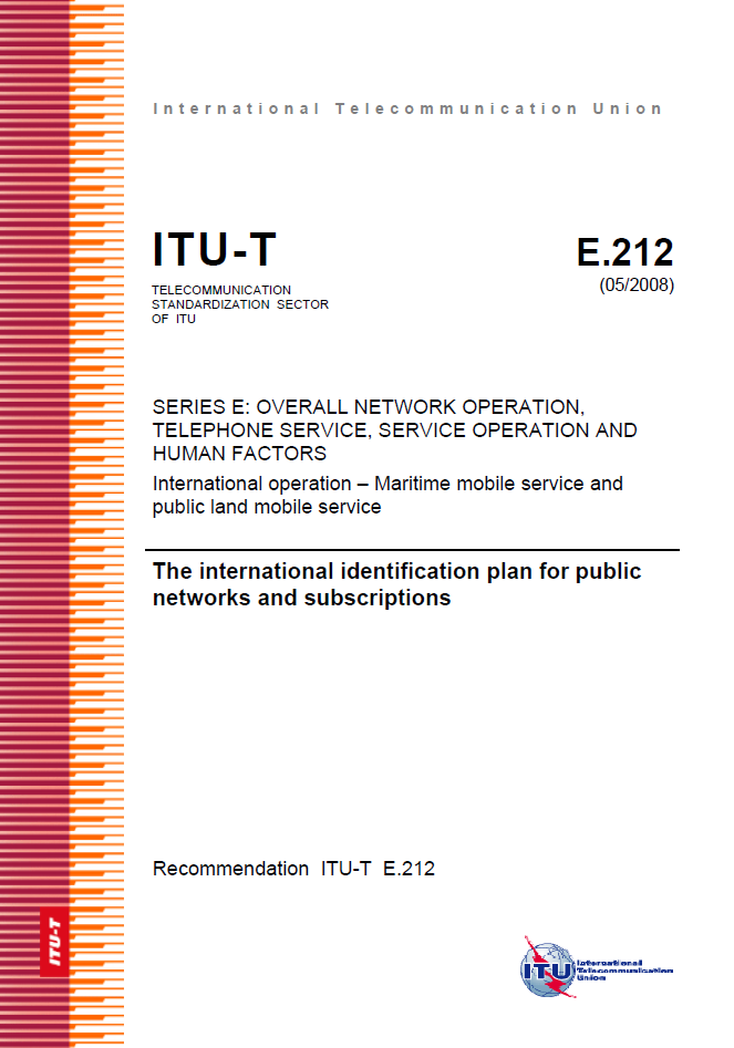 ITU-T SG2 öppnad E.212 CEPT bidrag baserad på sin Report 212 tillsammans med konkreta ändringar i E.212 till SG2 juni-möte SE bidrag Cybercoms studie för information SE har tidigare haft bidrag om bl.