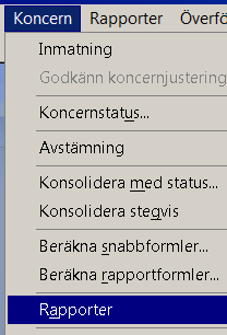 Page 15 of 25 Urval Två begrepp som är mycket viktiga att känna till och som återkommer vid körning av olika typer av rapporter i Controller är Boksluts- och Bidragsversion.