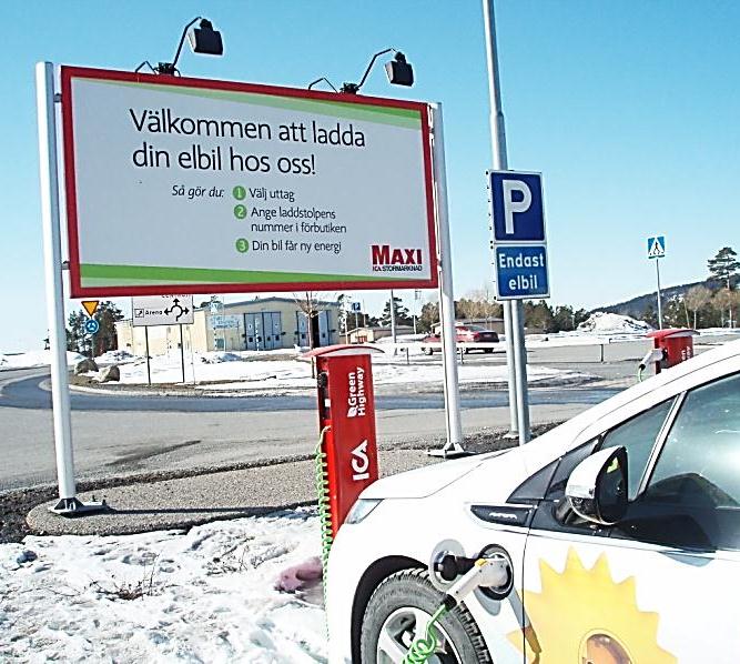 Figur 17. Accesslösning med kodlås från Park & Charge.
