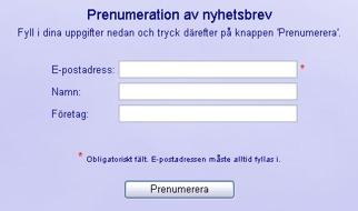 Hantering av prenumerationer/avprenumerationer 8.2.