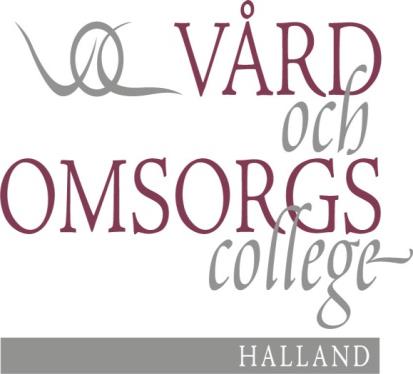 Vård och omsorg 2014-2015 Kursöversikt Vård- och omsorg karaktärsämneskurser 3 terminer heltid Termin 1 start HT 2014 Programgemensamma karaktärsämneskurser Kurskod Poäng Period/tid Termin Termin 1