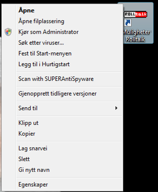 7. Välj Sökväg och knappen till höger i fönstret konfigurera applikation. 8.