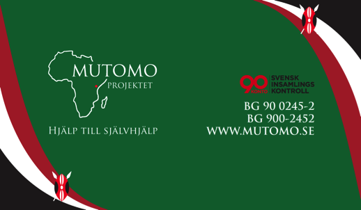 Mutomo News utkommer varje kvartal och speglar aktuell information från Mutomo projektets verksamhet.